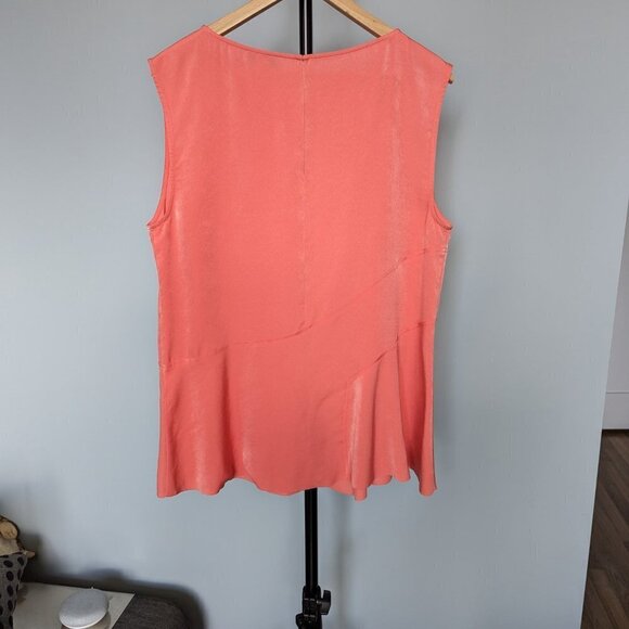 Reiss Coral Sleeveless Shell Blouse - Picture 2 of 10